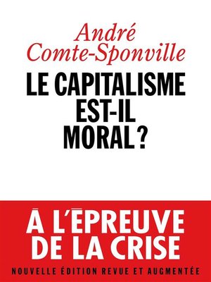 cover image of Le Capitalisme est-il moral ?